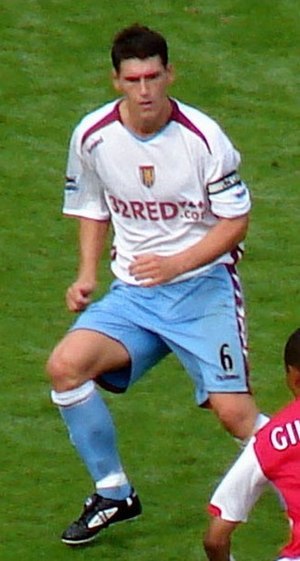 Aston Villa's Gareth Barry