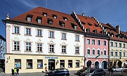 Gebäude der Volksbank Straubing