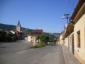 Glavna ulica u Gelnici