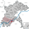 Lage der Gemeinde Griesingen im Alb-Donau-Kreis