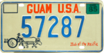 Номерной знак Гуама 1983 52787.png