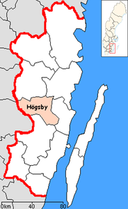 Högsby – Localizzazione