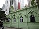 HK Central 些 利 街 Shelley Street 回教 清真 禮拜 總 堂 Зеленый фасад мечети Джамия Март-2016 DSC 001.JPG