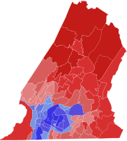 Final results by county