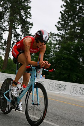 Heather Wurtele im Ironman Coeur d’Alene, 2012