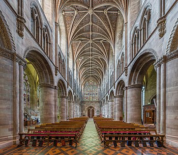 Hereford Cathedral Nave West, Herefordshire, UK - Diliff.jpg