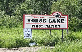 Image illustrative de l’article Première Nation de Horse Lake