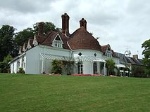 Houghton Lodge in Hampshire‎