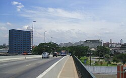 Jaguaré - Ponte do Jaguaré e vista do distrito.JPG