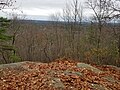 "Jethro's Table" (Tantamount Lookout) viewing Ledge one minute southeast of Fire Tower on summit of Nobscot