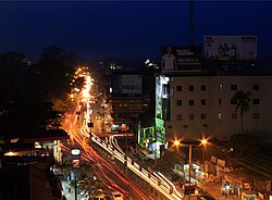 An evening view of Jorhat