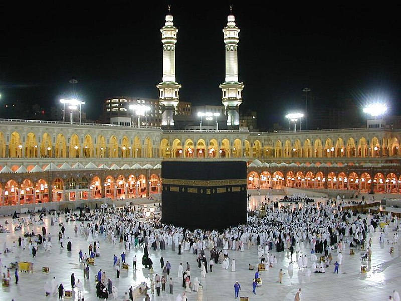 Kaaba yll. Kuvalhde: Wikipedia.