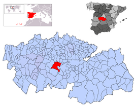 Kaart van La Puebla de Montalbán