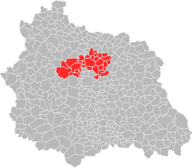 Localisation de Communauté d'agglomération Riom Limagne et Volcans