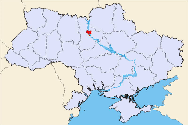 800px Map of Ukraine political simple city Kiew