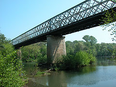 Le pont de Tabarka sur l'Orb.