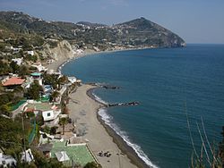 Skyline of Barano d'Ischia