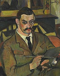 Portræt af sønnen, maleren Maurice Utrillo, 1921