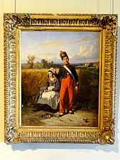 Les Amoureux dans les blés, 1842, Meaux, musée Bossuet.