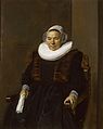 Portrait of Mevrouw Bodolphe (1643) by Frans Hals. Bequest to Yale University Art Gallery.