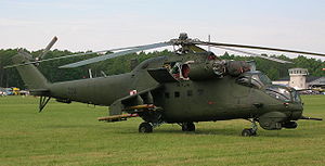 De Mi-24W van het Poolse leger