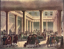 Corn Exchange in London, circa 1809 Microcosm of London Plate 033 - Corn Exchange.jpg