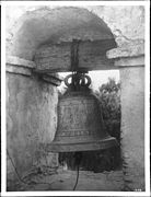 Mission Santa Barbara bell, 1904.