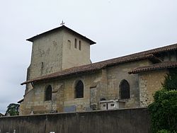 Anvista cheneral d'a ilesia de Sant Pero de Monthòrt