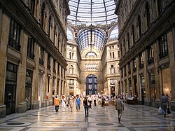 Interno della Galleria Umberto I