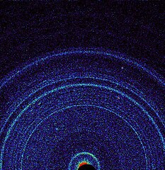 First X-ray view of Martian soil. October 2012. NASA/JPL-Caltech/Ames.