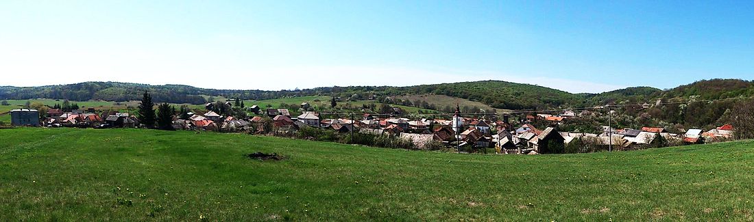 Panoramo de Silická Brezová