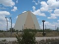 Ehemalige Radarstation auf der Eldorado Air Force Station in Texas