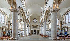 Nave looking west Portsmouth Cathedral Nave, Portsmouth, Hampshire, UK - Diliff.jpg