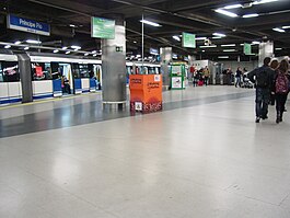 Платформа Ramal на станции Príncipe Pío