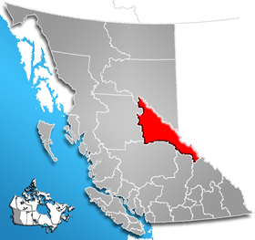 Localisation de District régional de Fraser-Fort George