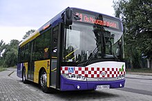 Solaris Urbino 8.6 na testach w Tarnowie w 2015r. (MPKtv.pl)