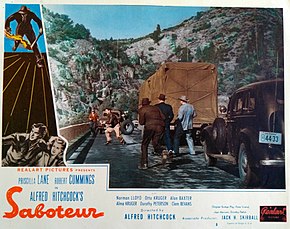 Description de l'image Saboteur 1942 Lobby Card.jpg.