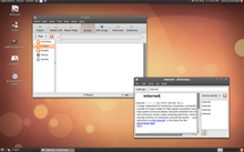 Une capture d'écran de GNOME 3.6 sous Ubuntu Linux