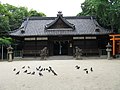 6/24 白鳥神社 拝殿