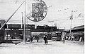 亀沢町高架橋を行く総武鉄道の列車（1906年頃）