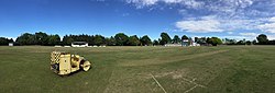 Southbridge RFC cricket pitch