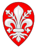 Arms used by Ghibellines until 1251Arms adopted by Guelphs in 1251 of Florence