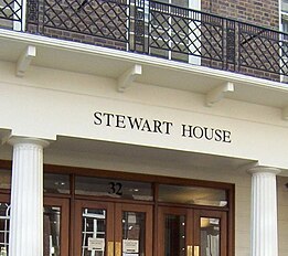 International Programmes Administrative Building, Stewart House, University of London Stewart House, University of London (front entrance).jpg