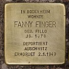 Stolpersteine Bodenheim Finger Fanny.jpg
