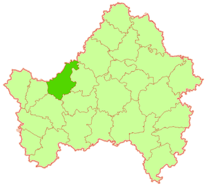 Суражский район на карте