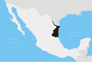 Español: Ubicación del estado de Tamaulipas en...