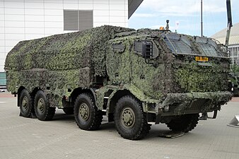 Plasan provides armored cabs for TATRA's T815-7 range of tactical trucks