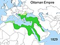 Ottoman Empire (1299–1922 AD) in 1829 AD.