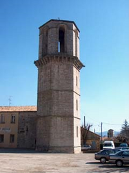 The hexagonal tower in Le Luc