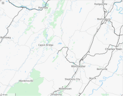 Camp Rock Enon is located in USA Virginia West Virginia border